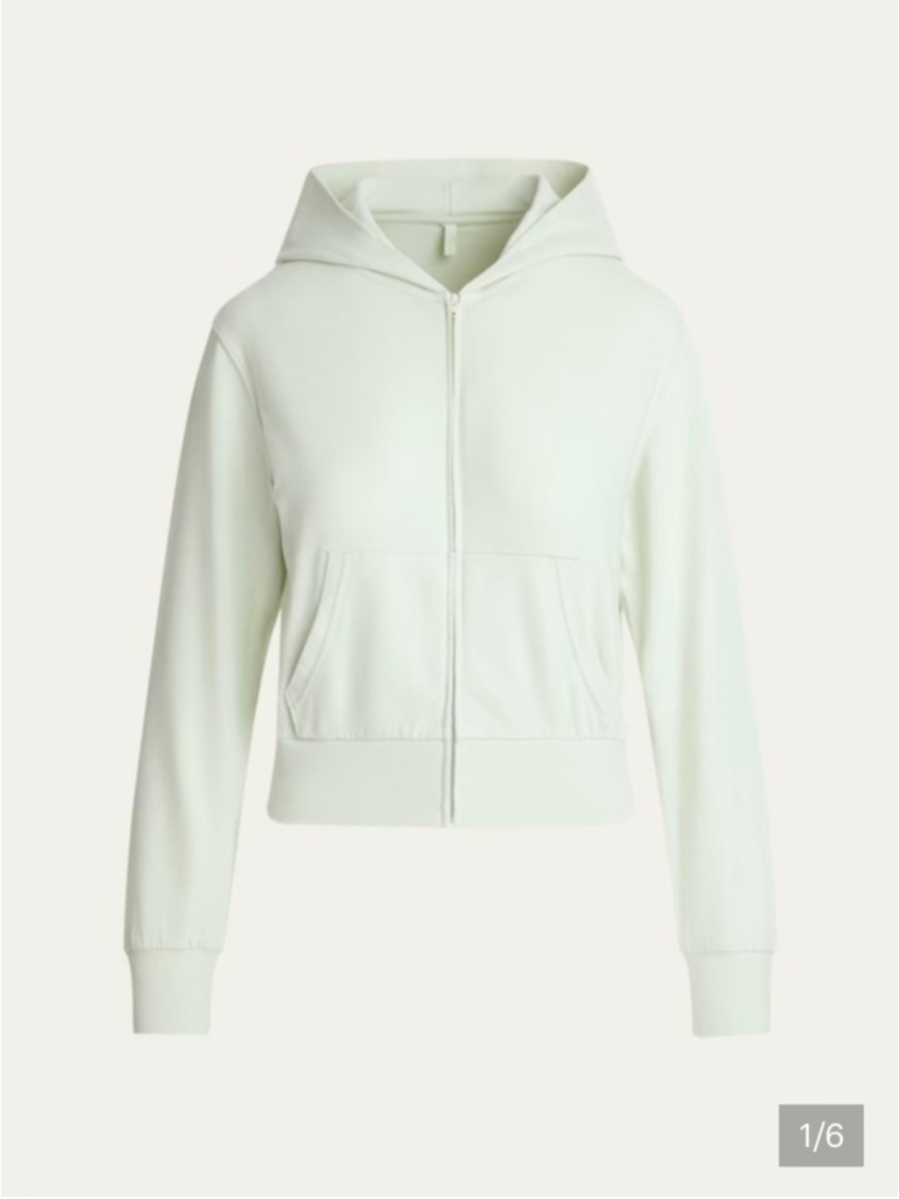 NWT Skims Cotton Jersey Zip Up Size 4X